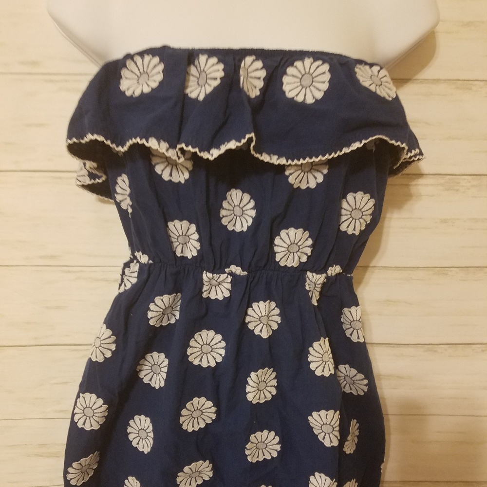 Strapless top